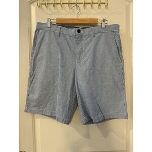 Banana Republic Aiden Linen Shorts Mens 34 Stretch Vacation Lightweight